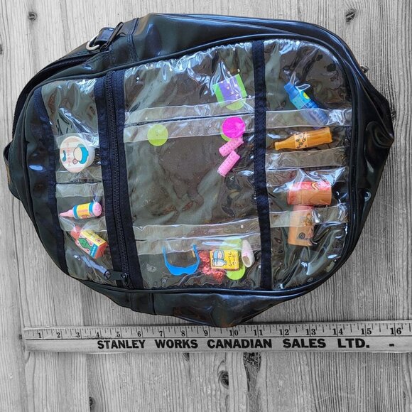 Y2K Japan Transparent Mini Backpack with Toy Accents 1996 NWT - Picture 13 of 14